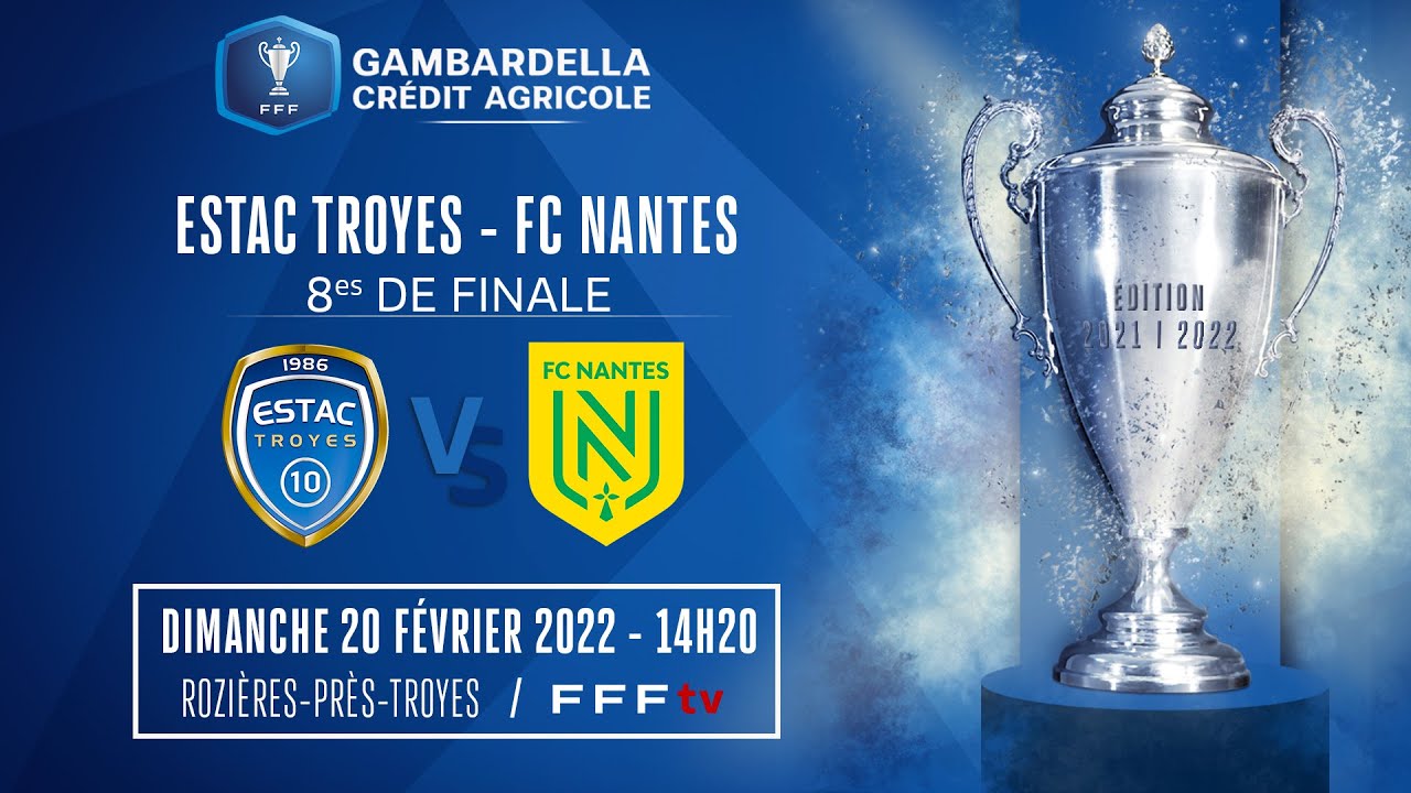 image 0 8es I Estac Troyes-fc Nantes U18 En Direct (14h20) I Coupe Gambardella-crédit Agricole 2021-2022