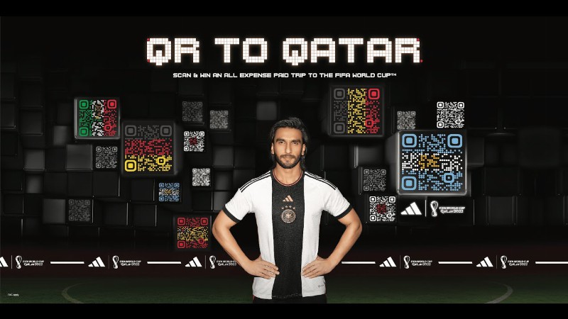 Adidas : Scan Your Qr To Qatar