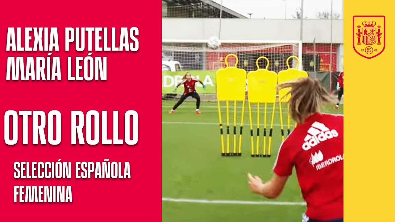 image 0 Alexia Putellas Y María León Otro Rollo Lanzando Faltas : 🔴 Sefutbol