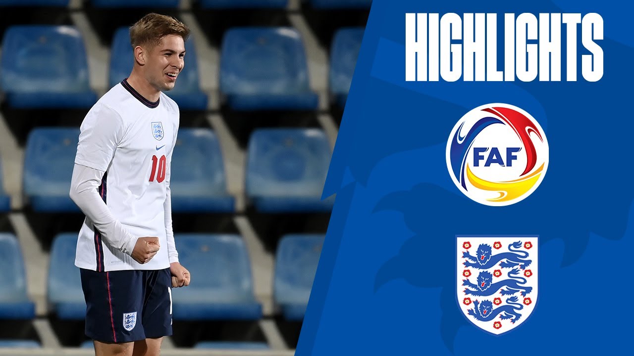 image 0 Andorra U21 0-1 England U21 : Smith Rowe Lightning ⚡️ Counter Attack Seals Win : Highlights