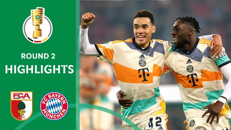 image 0 Bayern Beat The Curse : Fc Augsburg Vs. Fc Bayern München 2-5 : Highlights : Dfb-pokal Round 2
