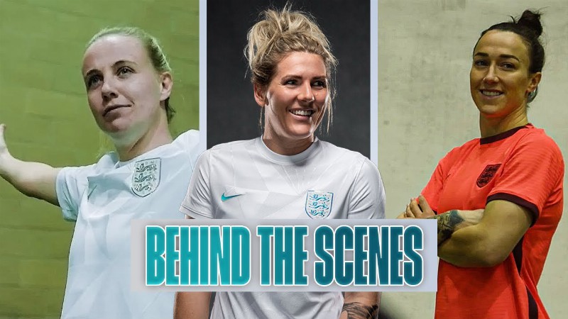 Behind-the-scenes At Lionesses Nike Kit Shoot  📸 : Inside Access : Lionesses