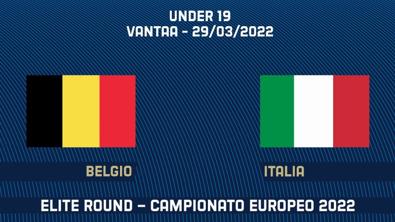 image 0 Belgio-italia - Elite Round U19