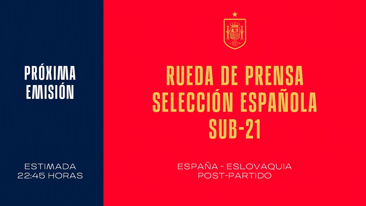 image 0 🚨directo🚨  Rueda De Prensa Post-partido España - Eslovaquia : 🔴 Sefutbol
