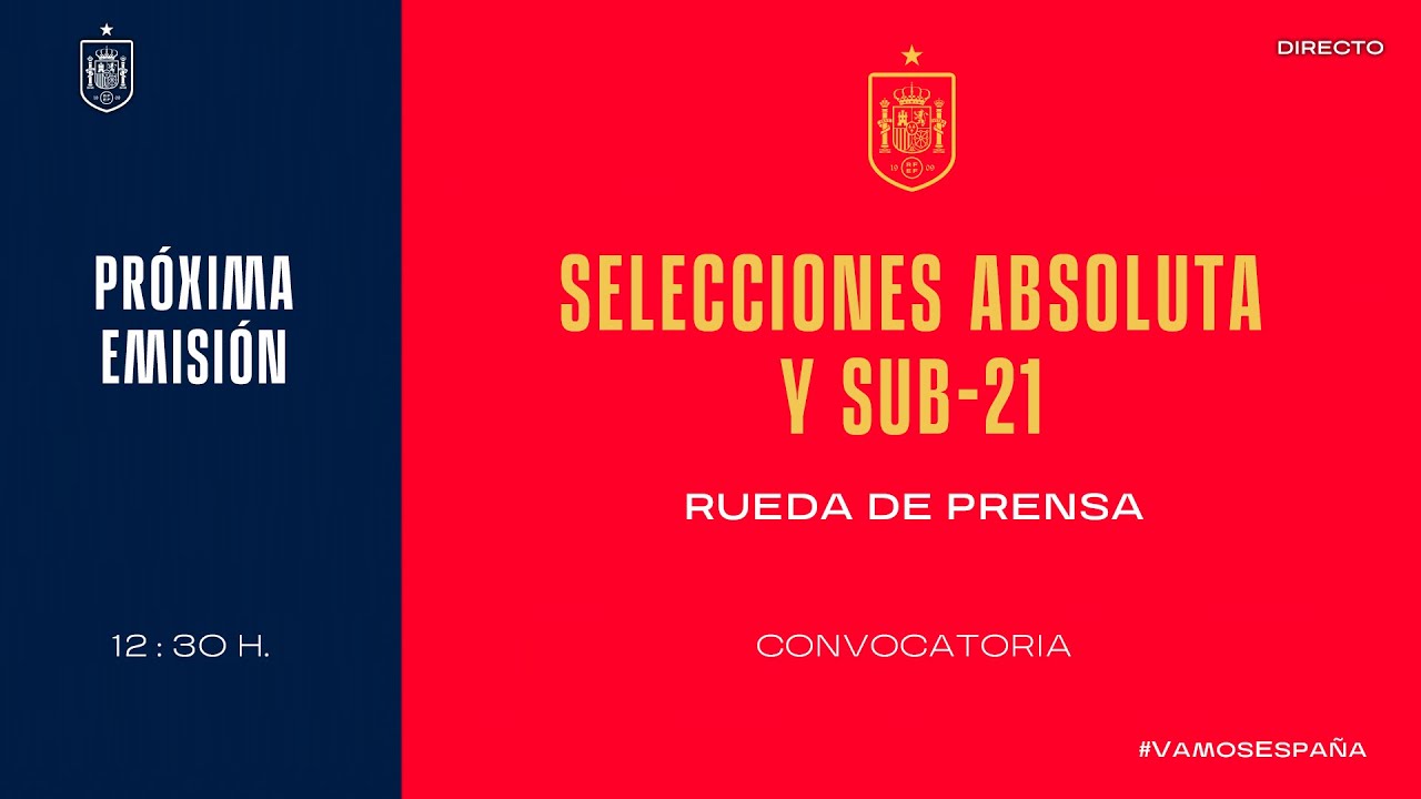 🚨directo🚨rueda De Prensa De Luis Enrique Y  Del Seleccionador Sub-21 Luis De La Fuente : 🔴 Sefutbol