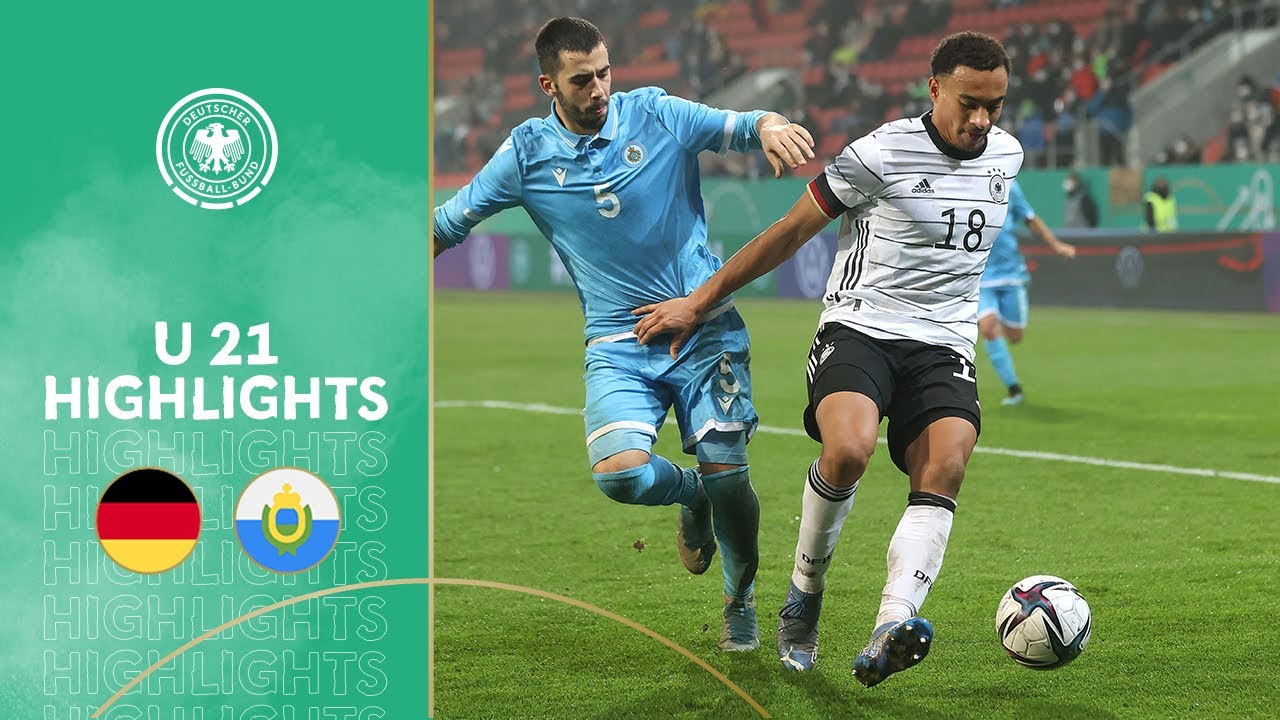 image 0 Dominant First Half For The Win : Germany - San Marino 4-0 : Highlights : U 21 Euro Qualifier