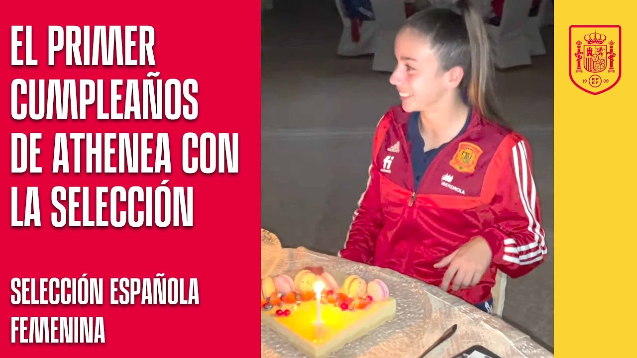 image 0 ¡el Primer Cumpleaños De Athenea Con La Selección Española Femenina! : 🔴 Sefutbol