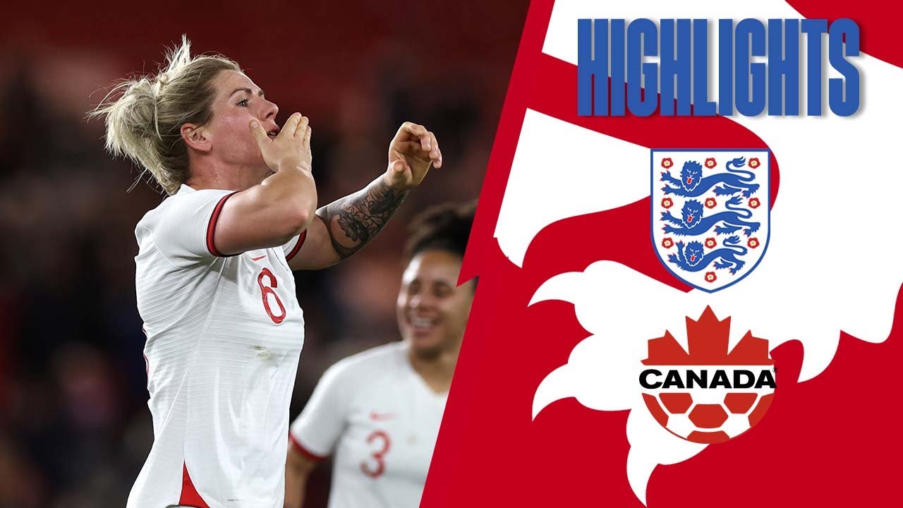 image 0 England 1-1 Canada : Millie Bright Scores Stunning Volley In Opening Game : Arnold Clark Cup