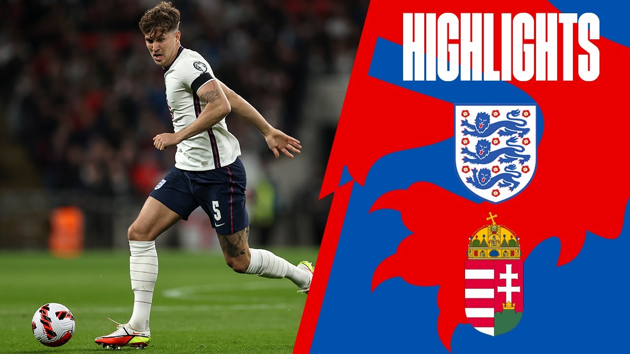 image 0 England 1-1 Hungary : Stones Rescues Point : World Cup 2022 Qualifiers : Highlights