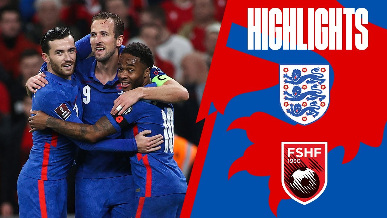 image 0 England 5-0 Albania : Hat Trick Hero Harry Kane Sends Three Lions Closer To World Cup! : Highlights