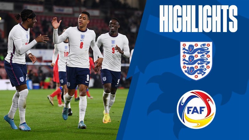 image 0 England U21 4-1 Andorra U21 : Jacob Ramsey Gets His First U21 Goal : Highlights