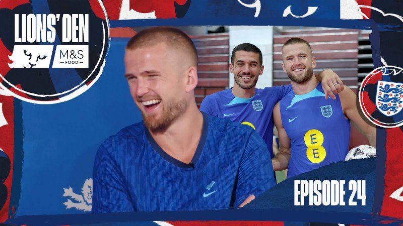 Eric Dier : Matchday Special : Episode 24 : Lions' Den With M&s Food