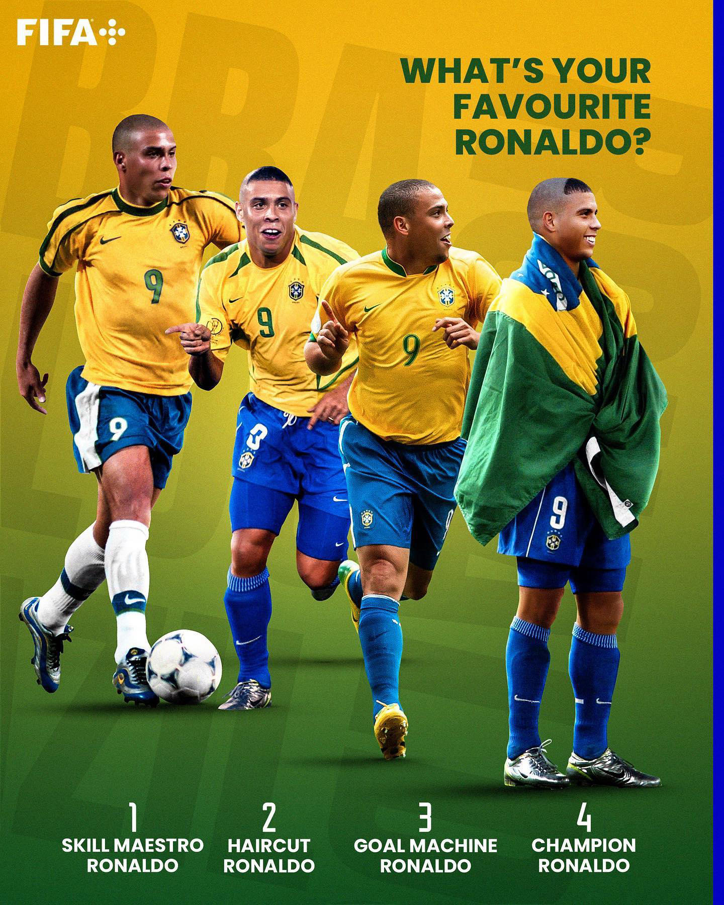 FIFA World Cup - Every version of O Fenomeno is… well, phenomenal