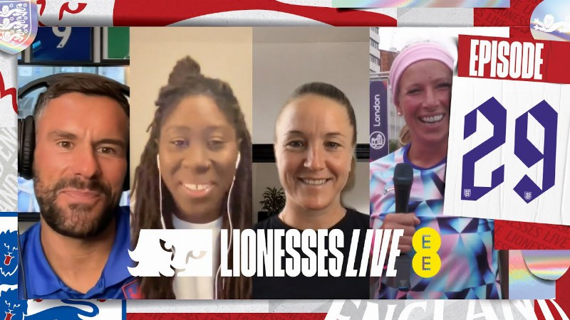image 0 Foster Asante Stoney & Brown-finnis : Matchday Special : Ep.29 : Lionesses Live Connected By Ee