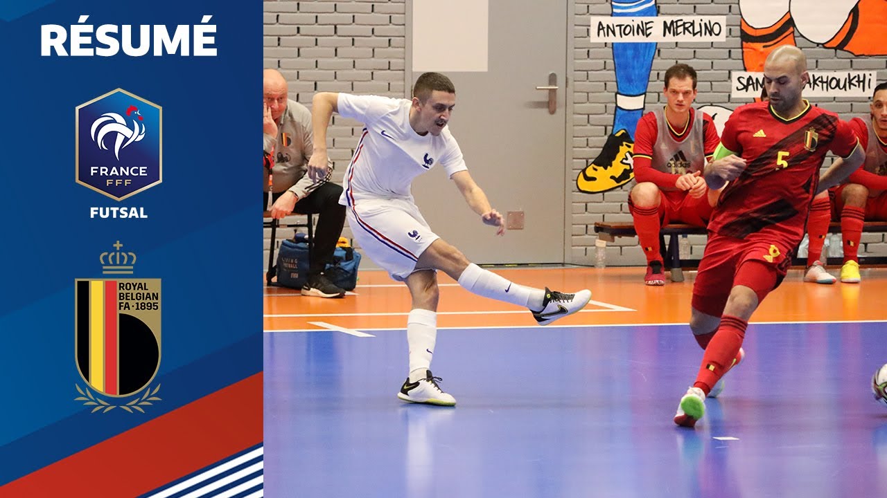 Futsal : France-belgique (7-3) Le Résumé