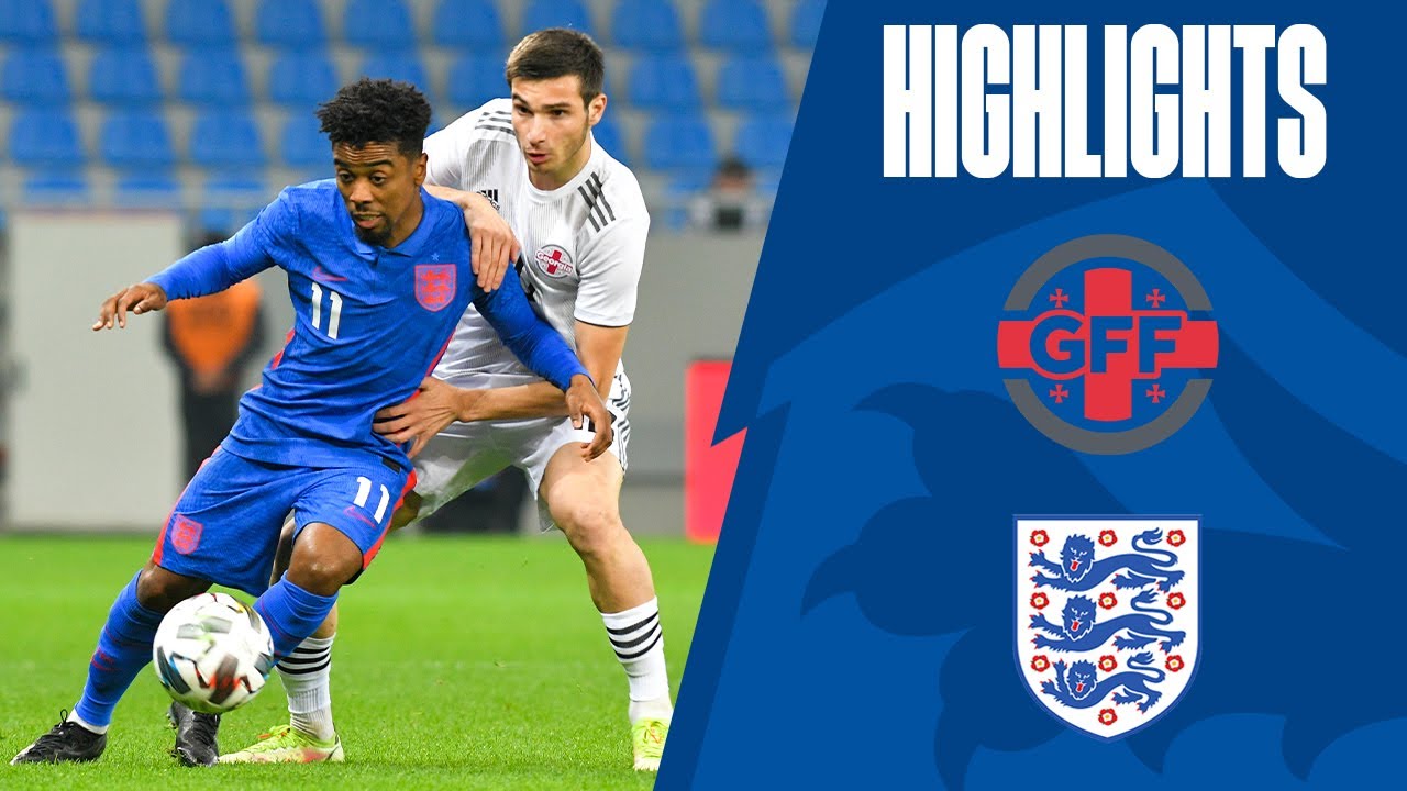 image 0 Georgia U21 3-2 England U21 : Georgia Prove Too Strong For Young Lions In Friendly : Highlights