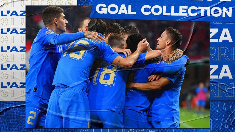 image 0 Goal Collection 2022: Tutti I Gol Degli Azzurri