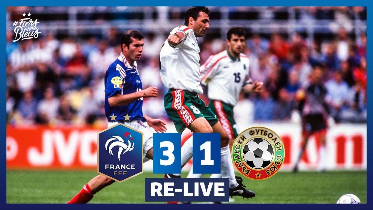 image 0 Grands Matches Des Bleus : France-bulgarie (3-1) Euro 1996