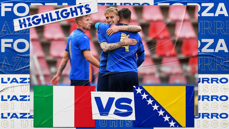 image 0 Highlights: Italia-bosnia Erzegovina 1-0 - Under 21 (29 Marzo 2022)