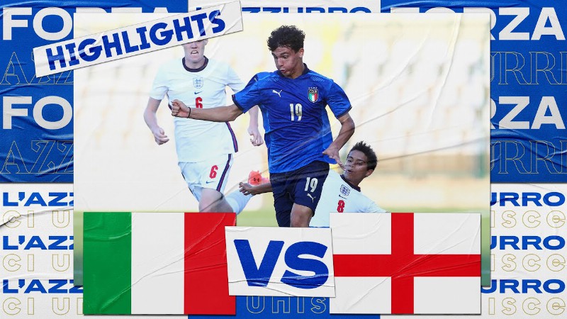 image 0 Highlights: Italia-inghilterra 2-1 - Under 16 (23 Agosto 2022)