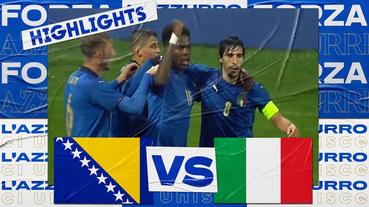 image 0 Highlights Under 21: Bosnia-italia 1-2 (8 Ottobre 2021)