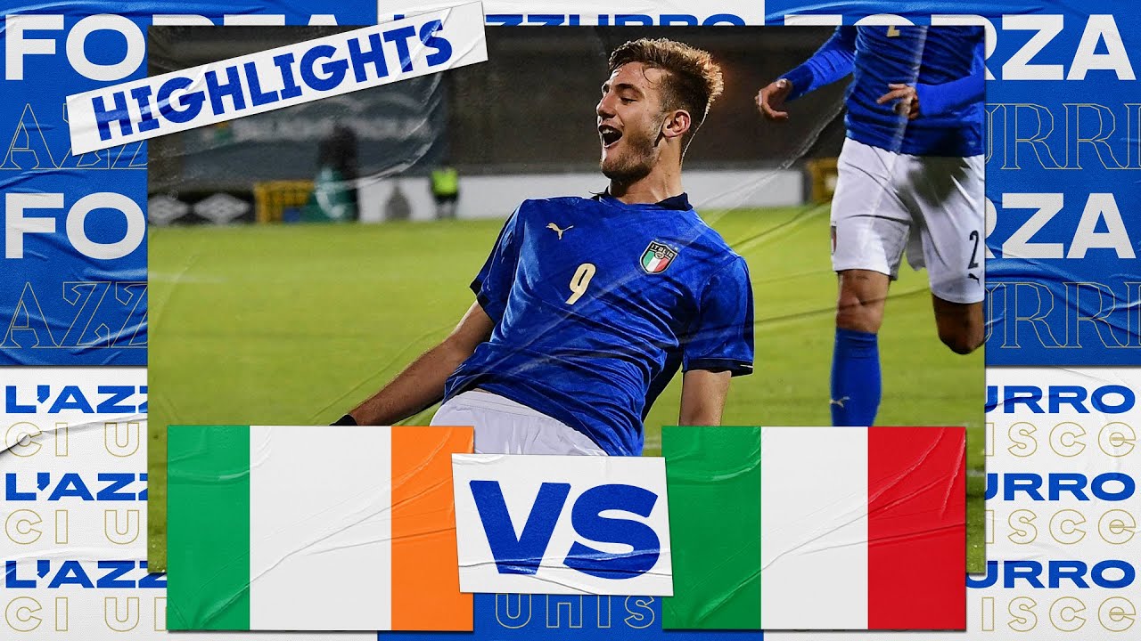 image 0 Highlights Under 21: Repubblica D’irlanda-italia 0-2 (12 Novembre 2021)