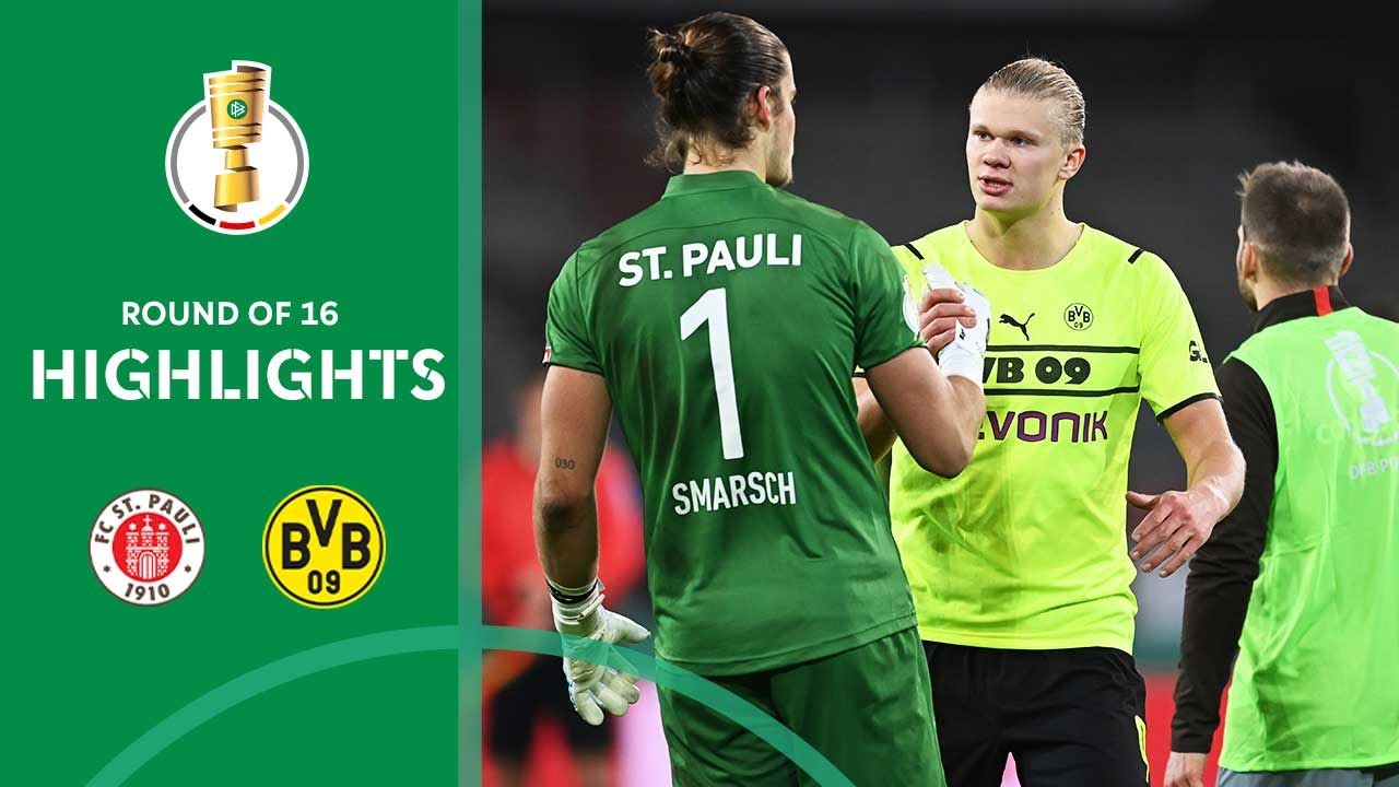 Home Win Against Bvb! : Fc St. Pauli Vs. Borussia Dortmund 2-1 : Highlights : Dfb-pokal Achtelfinale