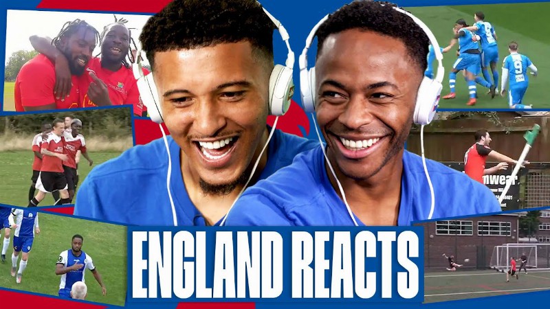 image 0 imagine Doing That In The Prem 🤩 Sancho & Sterling React To Grassroots Worldies : England Reacts