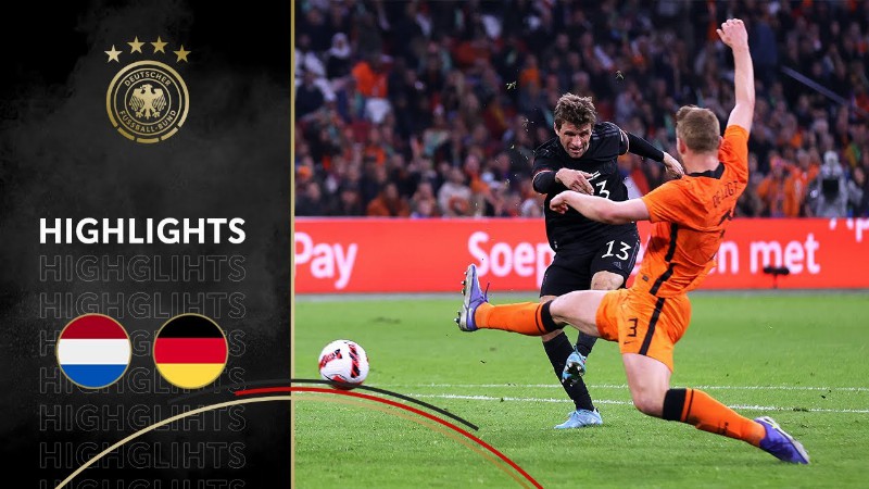 image 0 Intense Draw! Netherlands Vs. Germany 1-1 : Highlights : Friendly