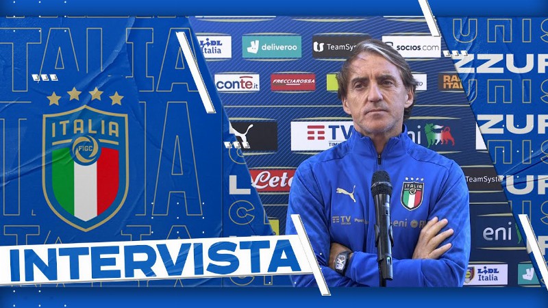 Intervista Al Ct Roberto Mancini : Verso Inghilterra-italia