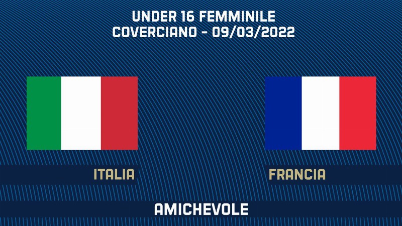 image 0 Italia-francia 2-0 - Under 16 Femminile : Amichevole