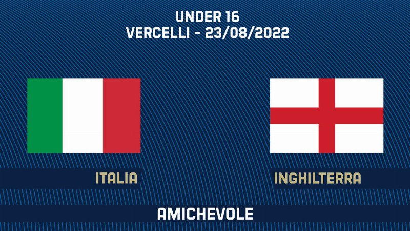 image 0 Italia-inghilterra : Under 16 : Amichevole (live)