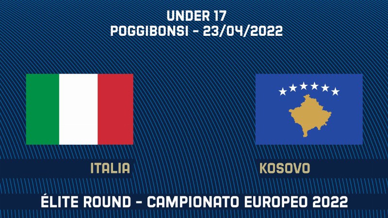 image 0 Italia-kosovo : Under 17 : Élite Round (live)