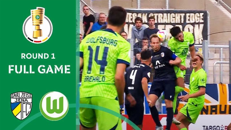 image 0 Jena Vs. Wolfsburg : Full Game : 1st Round - Dfb-pokal 2022/23