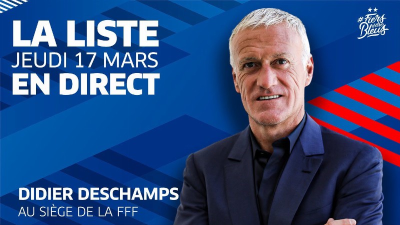 image 0 La Liste Et La Conférence Du Sélectionneur En Replay I Équipe De France 2022