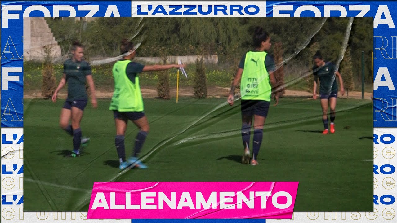 image 0 La Partitella Delle Azzurre : Algarve Cup 2022