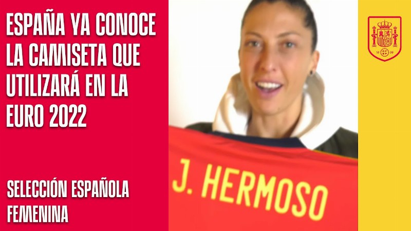 image 0 La Selección Española Femenina Ya Conoce La Camiseta Que Utilizarán En La #weuro2022 : 🔴 Sefutbol
