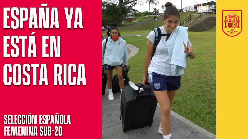 image 0 ¡¡la Selección Española Sub-20 Ya Está En Costa Rica Para Disputar El Mundial! : 🔴 Sefutbol