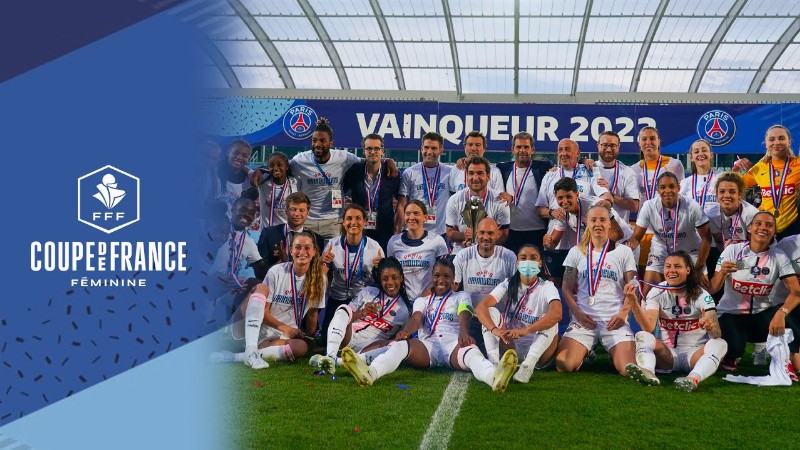 image 0 Le Paris Sg Remporte La Coupe Joie Et Réactions : Coupe De France Féminine 2022