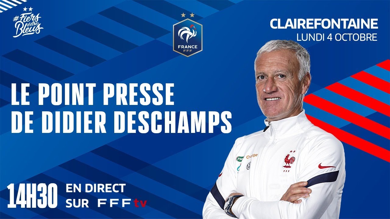 image 0 Le Replay De La Conférence De Presse Des Bleus I Equipe De France 2021