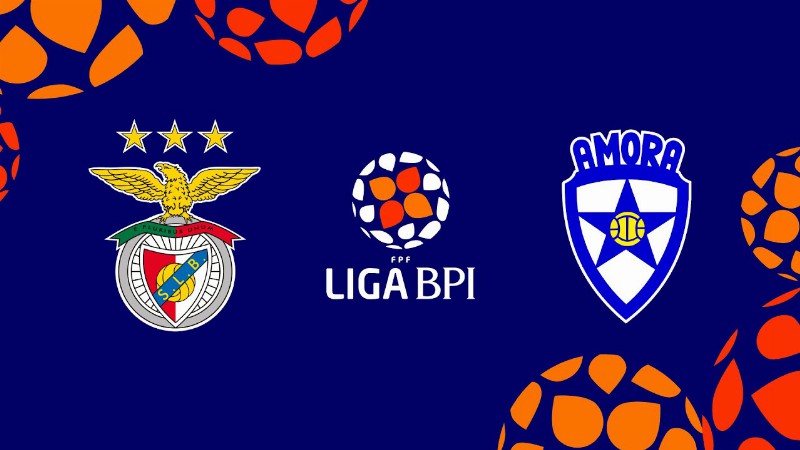 Liga Bpi: Sport Lisboa Benfica 8 - 0 Amora Futebol Clube