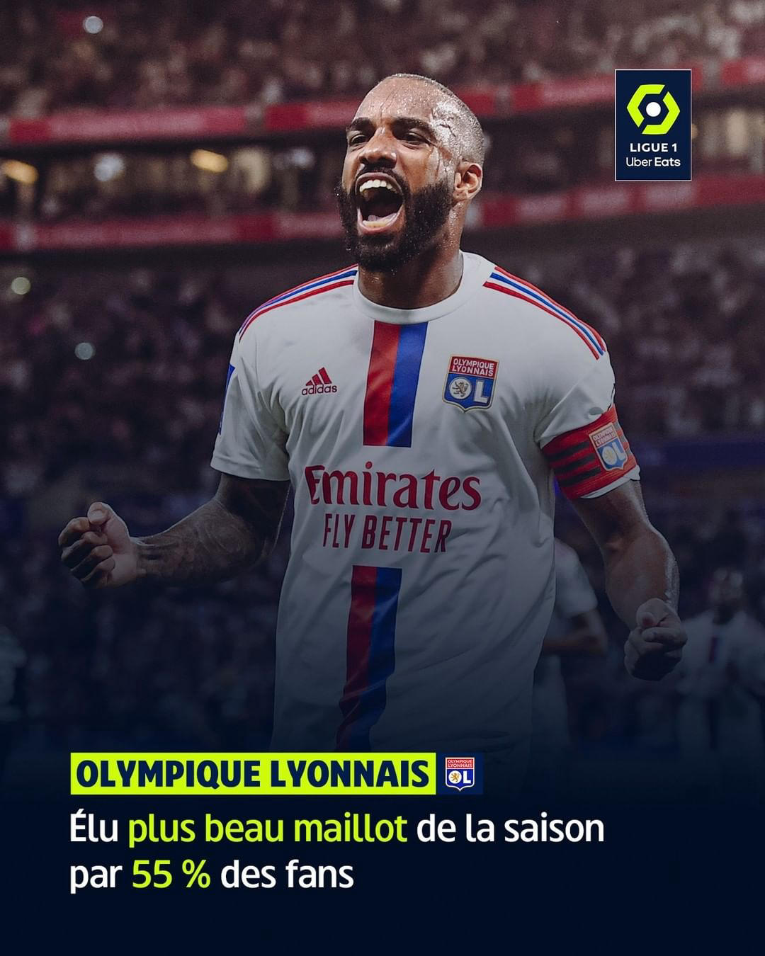 image  1 Ligue 1 Uber Eats - Post of the day : 25/8/2022