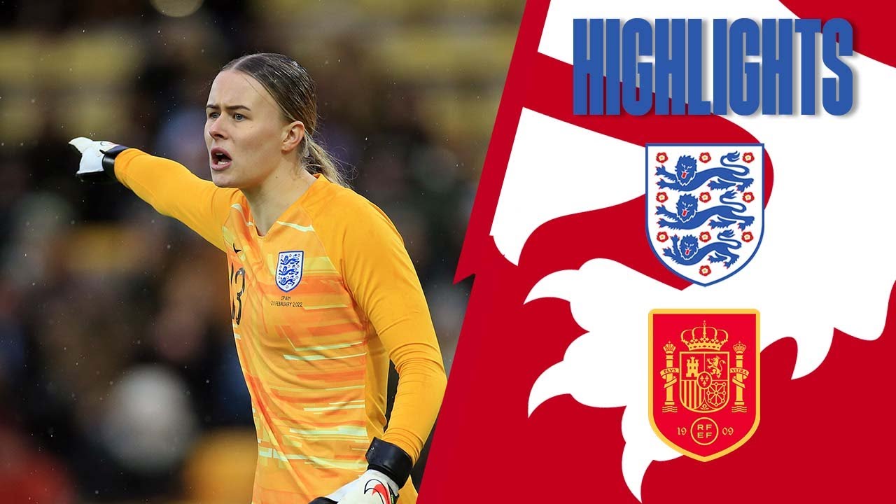 Lionesses Held In Thrilling Draw Against Spain : England 0-0 Spain : Arnold Clark Cup