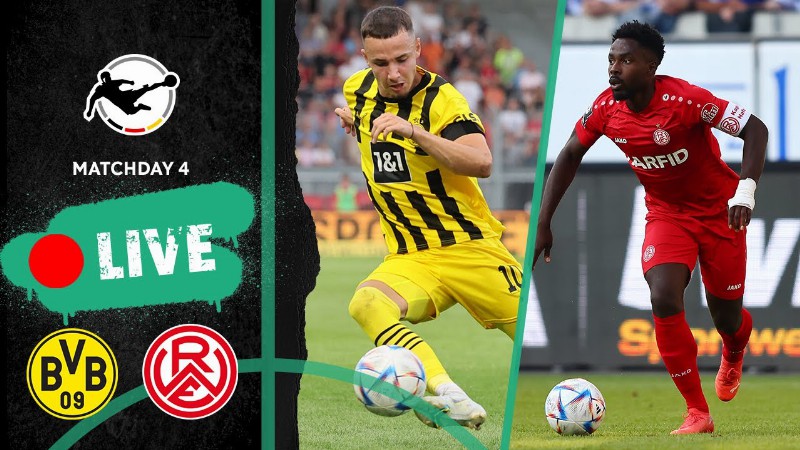 Live 🔴 Borussia Dortmund Ii Vs. Rot-weiss Essen : 3rd Division 2022/23 : Matchday 4