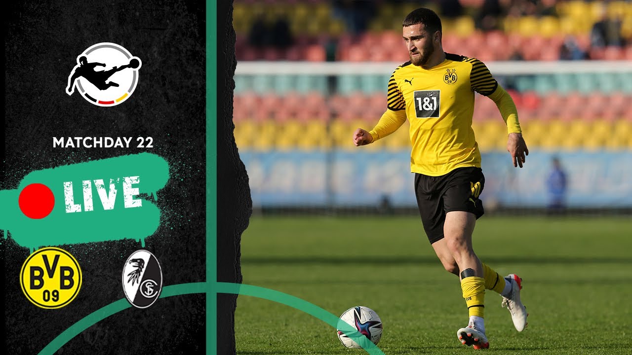 image 0 Live 🔴 Borussia Dortmund Ii Vs. Sc Freiburg Ii : 3rd Division 2021/22 : Matchday 22