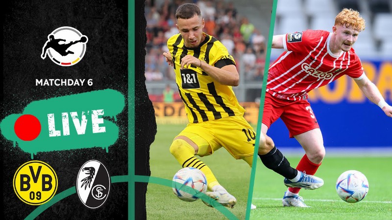 Live 🔴 Borussia Dortmund Ii Vs. Sc Freiburg Ii : 3rd Division 2022/23 : Matchday 6