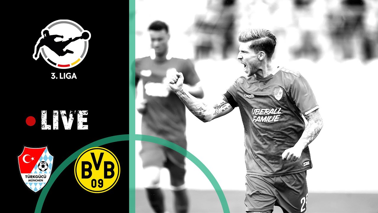 Live 🔴 Türkgücü München Vs. Borussia Dortmund Ii : 3rd Division 2021/22 : Matchday 10