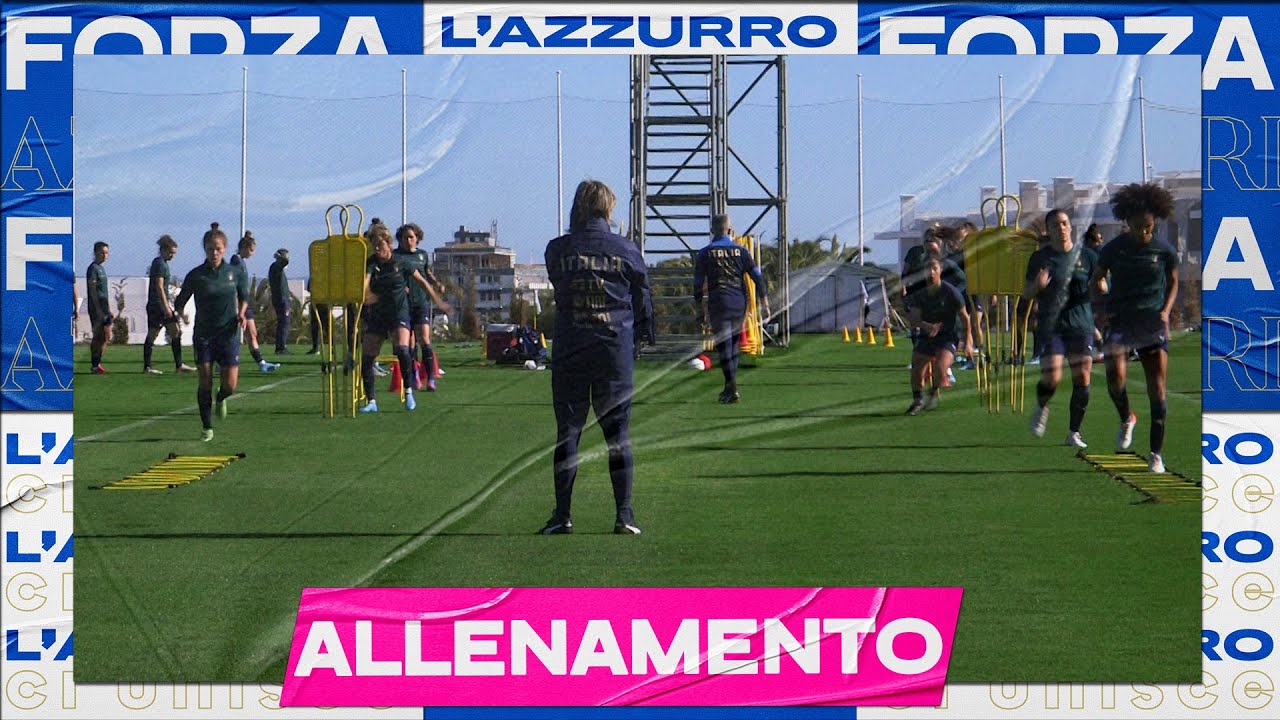 image 0 Primo Allenamento A Lagos Per Le Azzurre : Algarve Cup 2022