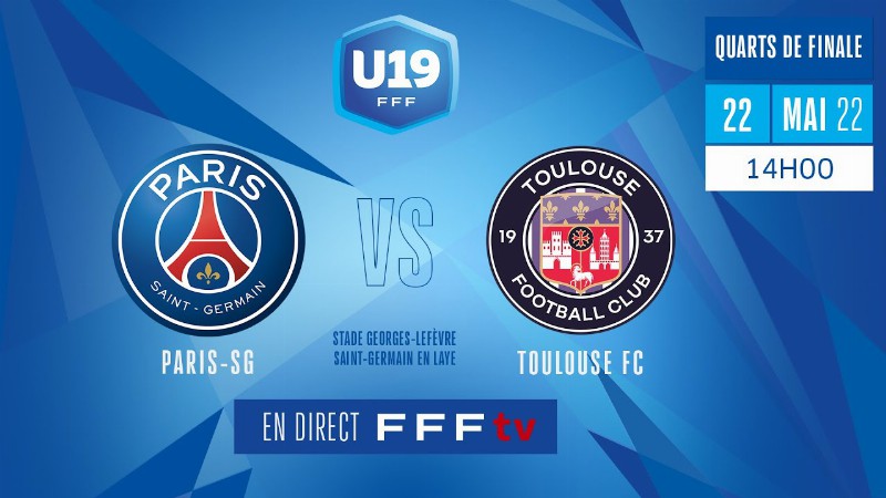 Quarts : Paris-sg - Toulouse Fc U19 I Championnat National U19 2021-2022
