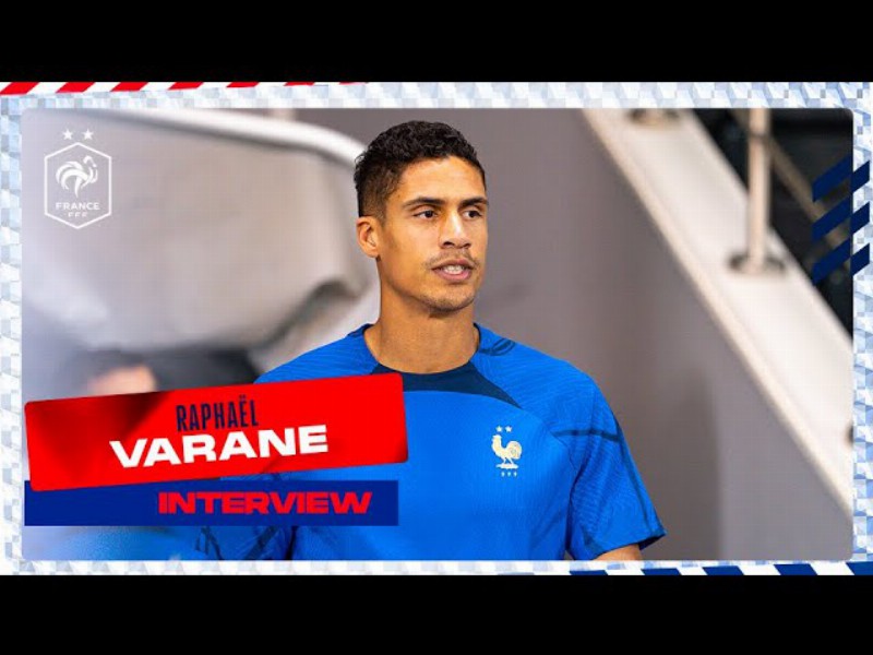 Raphaël Varane : perforer Les Lignes Equipe De France I Fff 2022